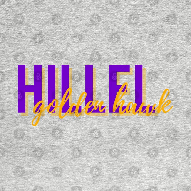 Hillel Golden Hawk by stickersbyjori